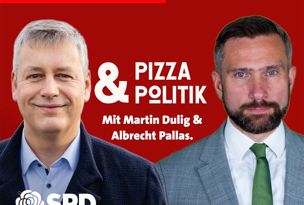 Pizza&Politik mit Martin Dulig und Albrecht Pallas 